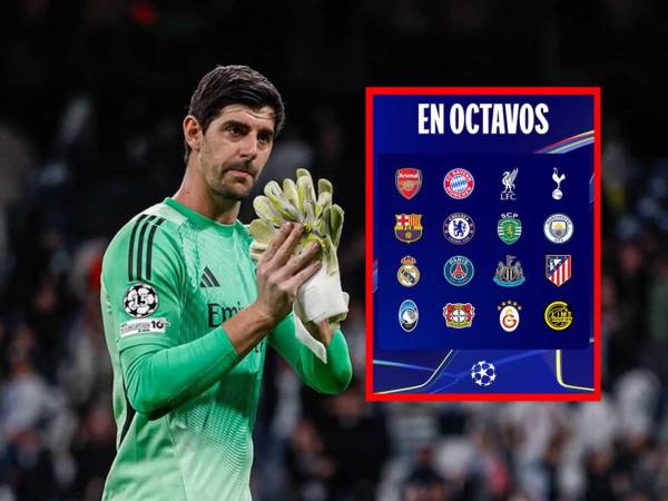 Thibaut Courtois habló sobre el posible adversario que tendrá el Real Madrid en octavos de final de la Champions League y se atrevió a dar un nombre.