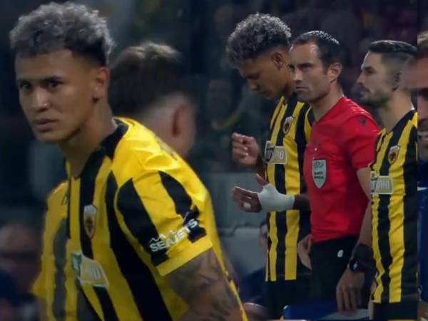 Kervin Arriaga ingresó en el minuto 85 del partido para clasificar a la Champions League.