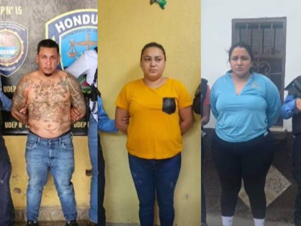 Las detenciones se realizaron durante cinco allanamientos ejecutados en distintos sectores de Catacamas, Olancho.