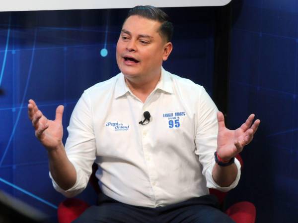 <b>Arnold Burgos</b>, candidato a diputado por el <b>Partido Nacional.</b>