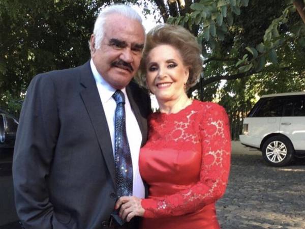 Doña Cuquita fue compañera de vida de Vicente Fernández durante casi 58 años de matrimonio.