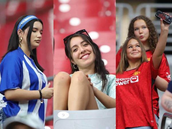 Las hermosas chicas que llegaron para el Panamá vs Honduras en los cuartos de final de la Copa Oro 2025.