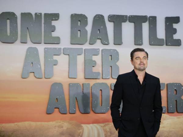 Leonardo DiCaprio aspira al galardón a mejor actor en un papel principal por 'One Battle After Another'.