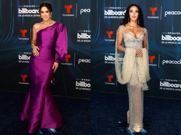 La mayoría de los artistas que desfilaron este jueves por la alfombra azul de los Premios Billboard de la Música Latina 2026 apostó por la pedrería, mientras que otros se decantaron por la sobriedad y los cortes clásicos en la antesala de la gala, celebrada en Miami.