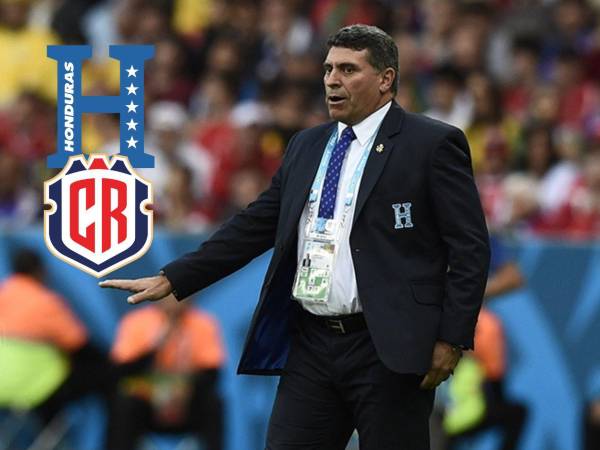 Luis Suárez dirigiendo a Honduras.