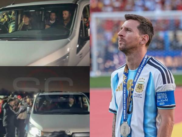 Messi aterrizó en Argentina en horas de la madrugada tras la final del Mundial 2026 el pasado domingo.