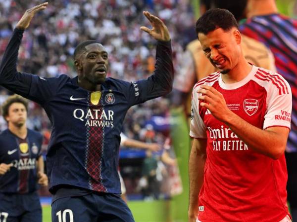 PSG y Arsenal se enfrentaron este sábado en la final de la Champions League.