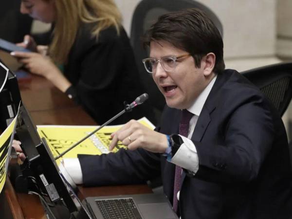 El senador y aspirante presidencial colombiano Miguel Uribe Turbay.F