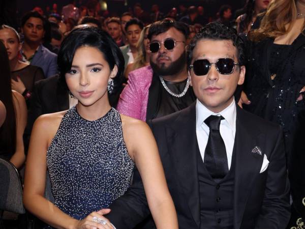 Ángela Aguilar y Christian Nodal en una foto de archivo.
