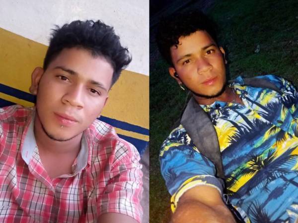 Fotos en vida de Carlos Ortiz, uno de los tres jóvenes asesinados el viernes 4 de abril cuando volvían a Guayape, Olancho.