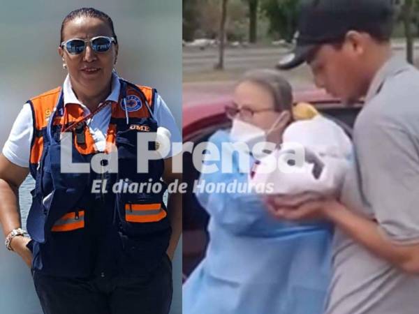 Doña Rosa Elena Turcios es la paramédico que asistió en el parto de una bebé en pleno bulevar del Este de San Pedro Sula este domingo 3 de mayo. Esta es la ejemplar historia de esta madre sampedrana de 62 años.
