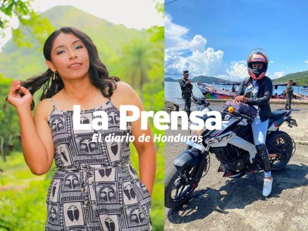 Fotos en vida de Jessica Medina, una de las dos personas que perdieron la vida en la recta de Comayagua la tarde de este sábado 11 de abril.