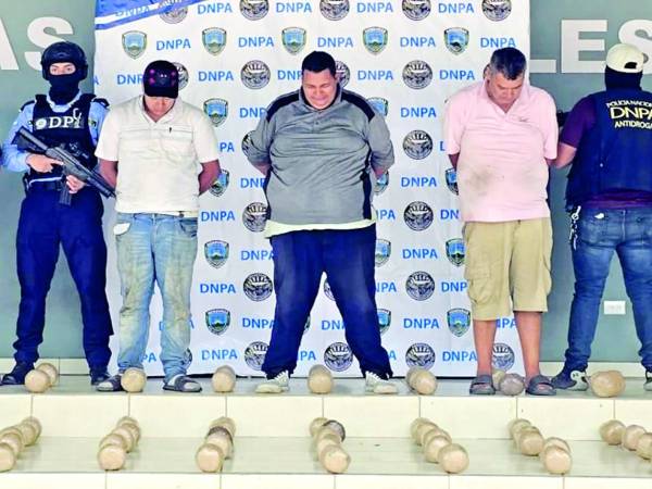<b>Los capturados son acusados de tráfico de droga.</b>