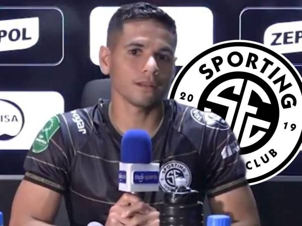 Carlos Pineda ya fue presentado por el Sporting FC en Costa Rica.