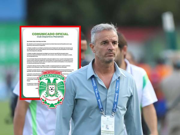 Pablo Lavallén recibió cuatro partidos de castigo tras sus polémicas declaraciones y Marathón mandó un comunicado.