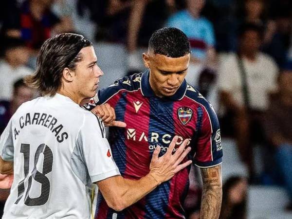 Kervin Arriaga se ha dado el lujado de enfrentarse en España al histórico Real Madrid.