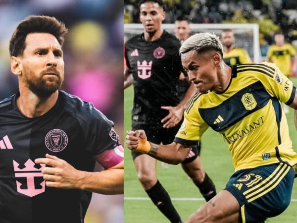 Leo Messi pudo anotar a favor del Inter Miami, pero le fue insuficiente ante el Nashville que tuvo como titular al hondureño Andy Najar.