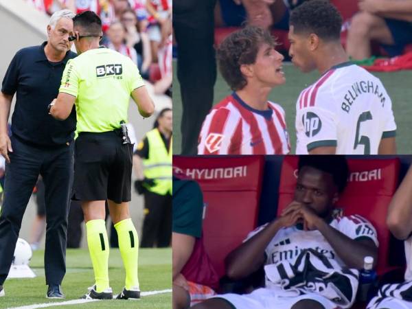 El Real Madrid sufrió una nueva derrota en la Liga Española y lo hizo ante el Atlético de Madrid: así se vivió el derbi, polémicas y los cruces que tuvo Bellingham.