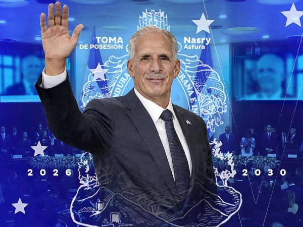 Nasry Asfura, líder del Partido Nacional, asumirá el poder este martes en sustitución de Xiomara Castro, la primera mujer del país en llegar a la presidencia, arropada con la bandera del Partido Libre.