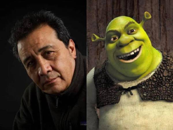 Alfonso Obregón interpreta la voz de Shrek para Latinoamérica.