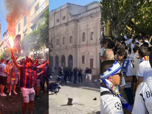 Se vivió un ambiente tenso en la previa de este sábado por la final de la Copa del Rey entre el Barcelona y Real Madrid.