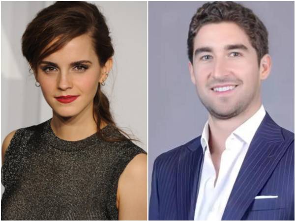 Emma Watson y Gonzalo Hevia Baillères