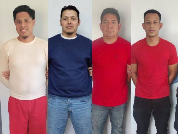 Según el reporte oficial, los sospechosos llegaron en un vuelo de retornados procedente de Estados Unidos y fueron requeridos de inmediato en cumplimiento a mandatos judiciales.