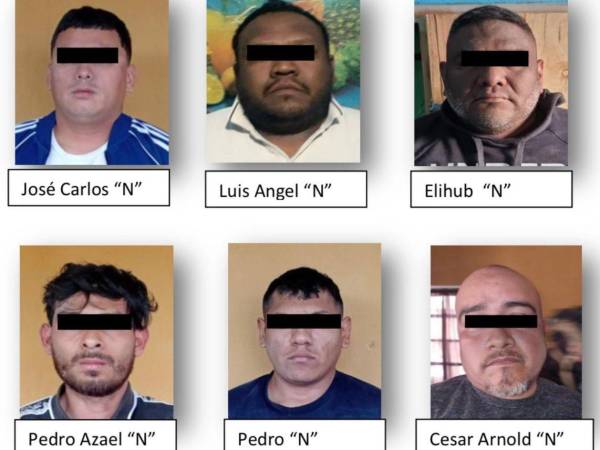 Detienen en el noroeste de México a nueve integrantes del Cartel del Golfo.