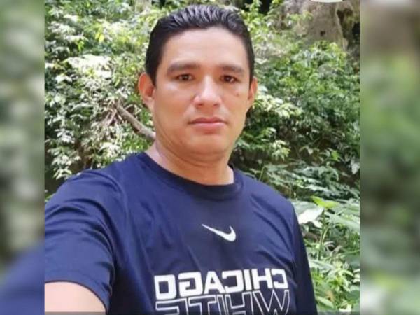 Fotografía en vida de Javier Rodolfo Chávez, originario del municipio de Villanueva, Cortés.