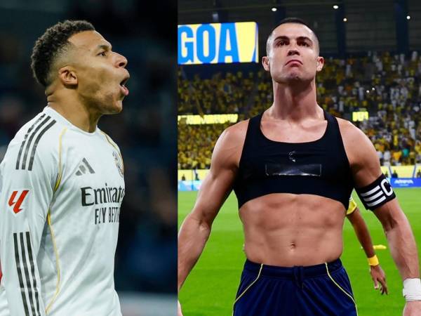 Mbappé le dejó mensaje a su ídolo Cristiano Ronaldo tras igualarle uno de sus récords.
