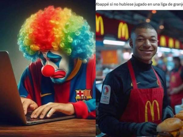 Los memes de la victoria del Real Madrid (2-1) contra el Atlético en el duelo de ida de los octavos de final de la Champions League. Burlas al Barcelona.