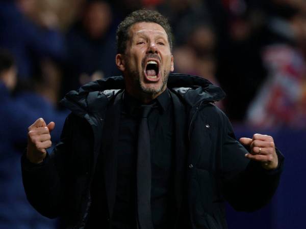 Simeone tras golear al Barcelona en las semifinales de la Copa del Rey