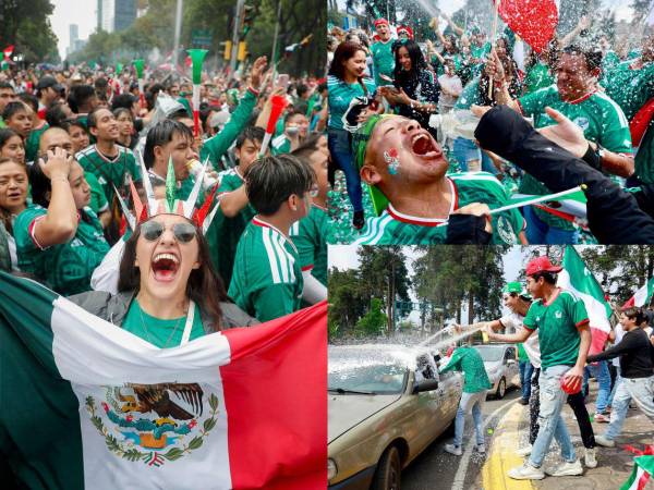 Así celebraron los mexicanos la histórica victoria de la selección en el debut del Mundial 2026, desatando una auténtica fiesta en calles, plazas y avenidas.