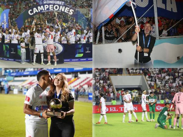 En imágenes así fue la celebración del bicampeón Olimpia con su Copa 40 de la Liga Nacional de Honduras tras vencer 1-0 a Marathón en la Gran Final del Torneo Apertura 2025-2026.