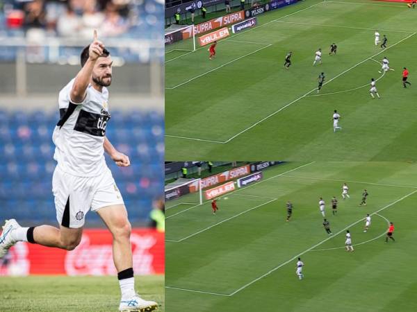 Tim Payne se destapó con su primer gol con el Olimpia de Paraguay.