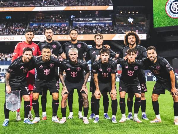 Jugadores del Inter Miami.