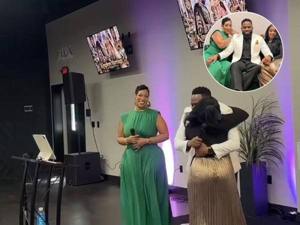 El profeta Israel Ford y su primera esposa, la profetisa Lydia Ford, líderes de la Iglesia LifeWorks en Wickliffe, Ohio, presentaron a su segunda esposa, la ministra Shakayla Ford, a su congregación.