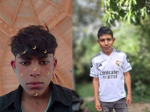 Fotografía en vida de los dos jóvenes, quienes eran primos, encontrados sin vida.