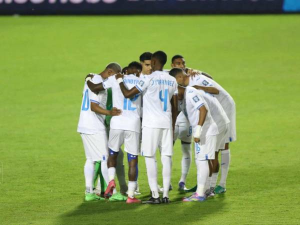 Jugadores de la Selcción de Honduras.
