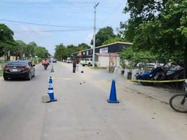 Rigoberto Suazo, de aproximadamente 35 años, perdió la vida en un accidente de tránsito ocurrido en la 27 calle, a la altura de Planes de Calpules, en San Pedro Sula.