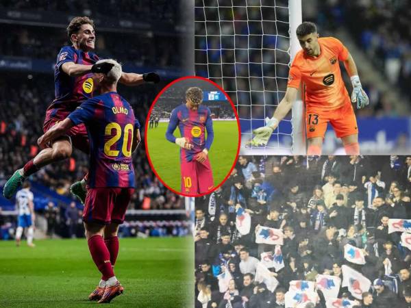 Las imágenes que nos dejó el sufrido triunfo del Barcelona (0-2) contra el Espanyol en la vuelta de Joan García al RCDE Stadium, la que antes fue su casa. No fue bien recibido, pero fue la figura del partido.