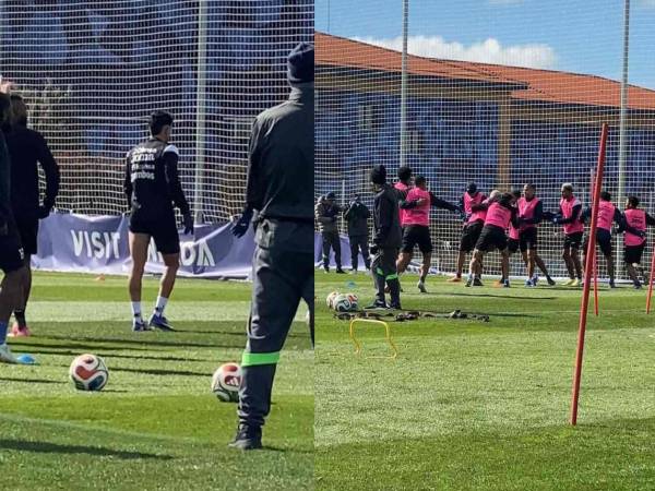 La Selección de Honduras realizó este lunes 30 de marzo su último entrenamiento en Segovia, donde el Atlético de Madrid tiene una de sus sedes, previo al debut de José Francisco Molina en el amistoso ante Perú.