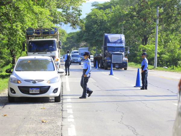 Autoridades de la DNVT, el IHTT y Sanidad Policial reforzaron los operativos de control para prevenir accidentes de tránsito en la zona norte.