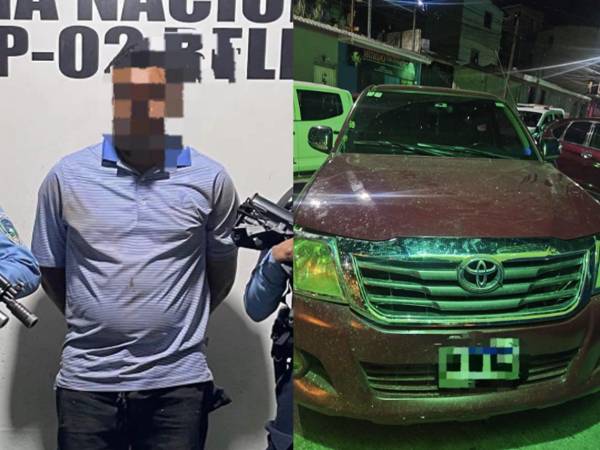 La persecución se registró ayer martes en horas de la noche. Imagen de la Policía Nacional.