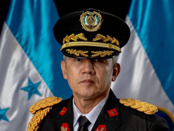 Roosevelt Hernández, jefe del Estado Mayor Conjunto de Honduras.
