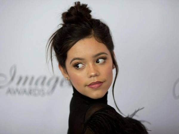 La actriz estadounidense Jenna Ortega.
