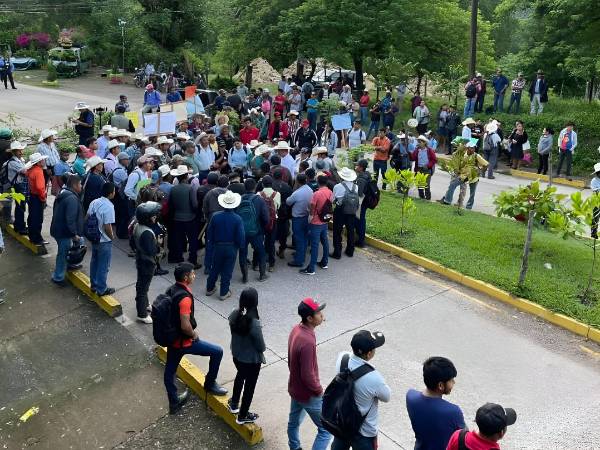 Tomas en Copán Ruinas, zona occidental y fronteriza con Guatemala.
