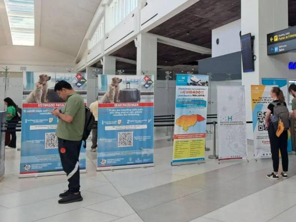 Foto ilustrativa de un aeropuerto en Honduras.