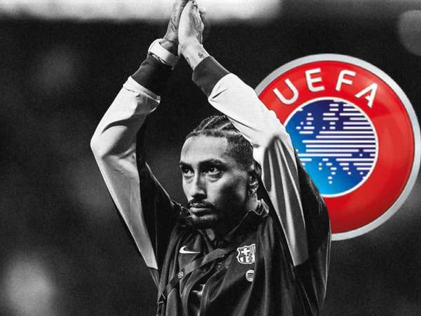 El Barcelona cayó eliminado ante el Atlético de Madrid en cuartos de final de la Champions League y uno de los que mostró su enfado fue Raphinha