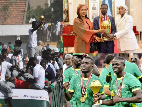 El pasado domingo la Selección de Senegal se coronó campeona de la Copa Africana tras vencer en una polémica final a Marruecos. Ahora en redes se ha hecho viral un curioso festejo.
